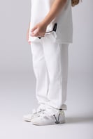 بنطلون أواي أبيض للأطفال