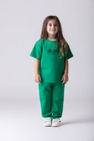 تيشيرت أواي أخضر للأطفال