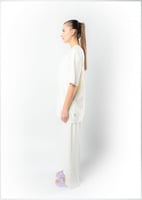 تيشرت واسع للجنسين اوف وايت