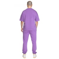 بنطلون بشعار سيلين من الأمام (بنفسجي)