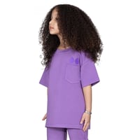 تيشيرت سيلين بعلامة الأعين من الأمام للأطفال (بنفس...