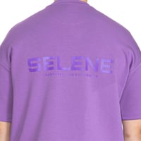 تيشيرت بشعار سيلين من الخلف للجنسين (بنفسجي)