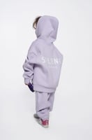 طقم بايزك أرجواني للأطفال