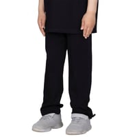 بنطلون سيلين بقصة واسعة للأطفال (اسود)