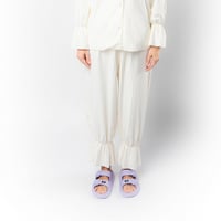 شبشب مفتوح من الأمام ، سهل الارتداء مع وسادة قدم و...