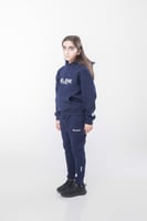 هودي إلى القمر للأطفال أزرق داكن