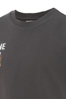 تيشيرت بقصة عادية للأطفال بشعار SELENE وتفصيل دب ج...