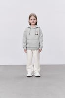 هودي رمادي للأطفال