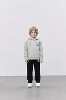 هودي رمادي للأطفال