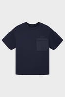 تيشرت أزرق للجنسين