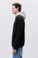 هودي أسود رجالي