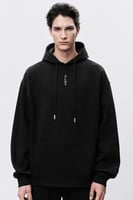 هودي أسود رجالي