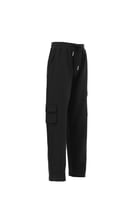 بنطال كارجو عملي بقصّة عادية للأطفال - رمادي غامق