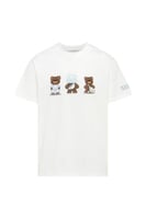 تيشيرت بقصة عادية للجنسين بطباعة ثلاثية دببة كرتون...