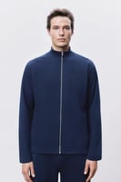 جاكت بيكيه رجالي أزرق