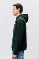 هودي أخضر غامق رجالي