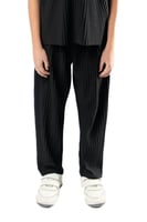 بنطلون واسع للأطفال للجنسين اسود