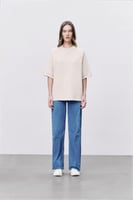 تيشيرت إنترلوك أوف وايت للجنسين