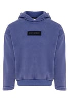 هودي بقصة واسعة Acid Wash للأطفال أزرق غامق