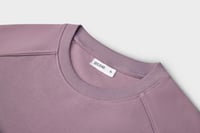 تيشيرت إنترلوك بنفسجي للجنسين