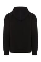 هودي كاجوال أوفرسايز للأطفال للجنسين - أسود