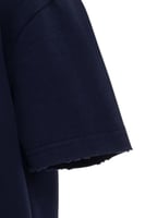 تيشيرت بقصة عادية للجنسين بشعار SELENE - أزرق داكن