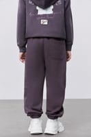 Hoodie Ash Purple Kids