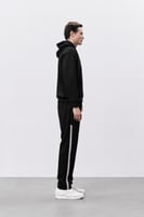 هودي أسود للجنسين