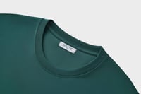 تيشرت أخضر غامق للجنسين