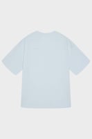 تيشيرت إنترلوك أزرق سماوي للجنسين