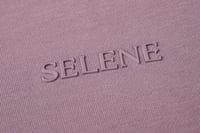 تيشيرت إنترلوك بنفسجي للجنسين