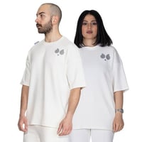 تيشيرت بشعار سيلين من الخلف للجنسين (اوف وايت)