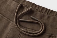 بنطال رجالي إنترلوك أخضر زيتي