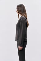 جاكت نسائي إنترلوك رمادي