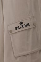 شورت كلاسيك بقصة عادية للجنسين - بيج