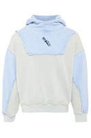 هودي بقصة واسعة ورقبة عالية بشعار سيلين للأطفال أز...