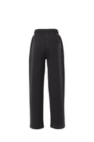 بنطال بقصة كلاسيكية من القطن للأطفال - رمادي غامق