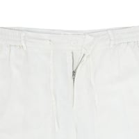 Oasis Comfort – بنطلون لينن واحة الراحة اوف وايت