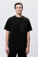 تيشرت أسود للجنسين