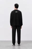 بنطال أسود رجالي