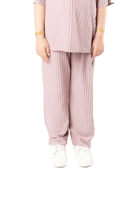 بنطلون واسع للبنات وردي