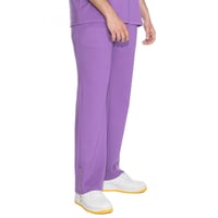 بنطلون سيلين واسع بسحاب بالأسفل (بنفسجي)