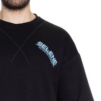 تيشيرت بشعار سيلين من الأمام للجنسين (اسود)