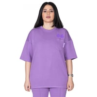 تيشيرت سيلين بعلامة الأعين من الأمام للجنسين (بنفس...