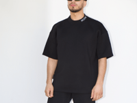 High Neck Logo t-shirt