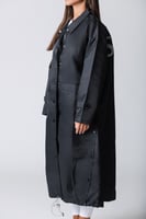 جاكيت أواي طويل أسود