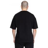 تيشيرت بشعار سيلين من الأمام للجنسين (اسود)