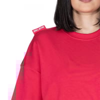 تيشيرت بشعار سيلين من الخلف للجنسين (احمر)