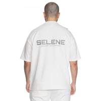 تيشيرت بشعار سيلين من الخلف للجنسين (اوف وايت)