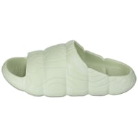 شبشب مفتوح من الأمام بنعل مطاطي مموج - أخضر فاتح